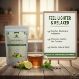 Vedchaa Digestive Care Herbal Tea for Digestion, Cholesterol & Fatty Liver Cleanse | Ayurvedic Detox Tea with Triphala, Mint & Fennel